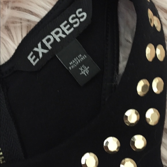 Express Sleeveless Studded Dress - Picture 4 of 5